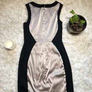 Black/Gold Cocktail Dress from The Limited